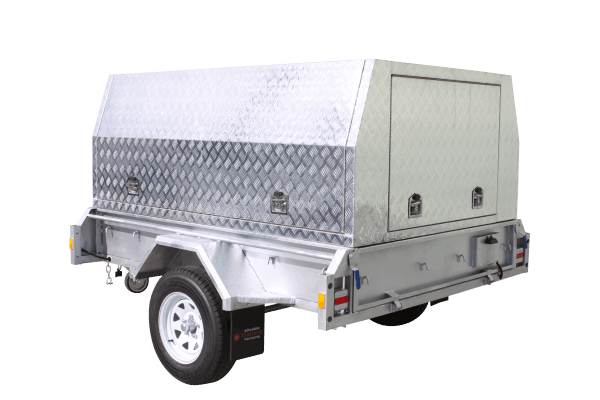 8 X 5 Box Trailer tradesman top trailer tasmania
